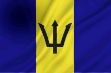 Vlag Barbados - 100x150cm Spun-Poly